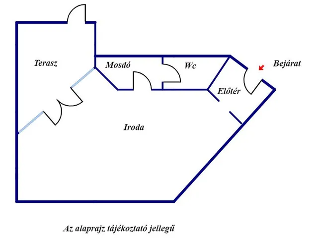 Eladó kereskedelmi és ipari ingatlan Kecskemét, Belváros 30 nm