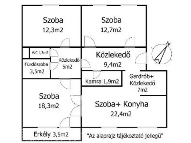 Eladó lakás Kecskemét, Széchenyiváros 95 nm