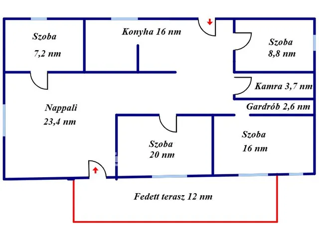 Eladó ház Békésszentandrás 97 nm