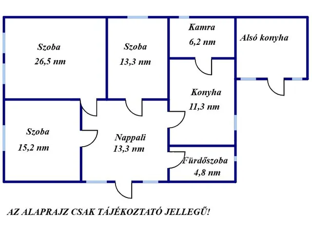 Eladó ház Kunszentmárton 109 nm