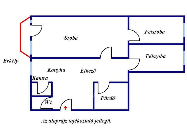 Eladó lakás Békéscsaba, Belváros 58 nm