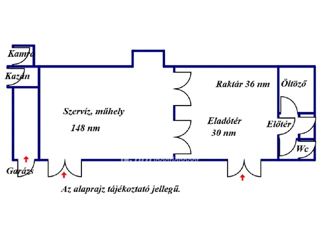 Eladó kereskedelmi és ipari ingatlan Békéscsaba 312 nm