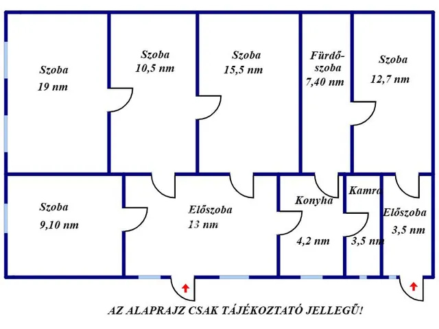 Eladó ház Tiszaalpár 104 nm