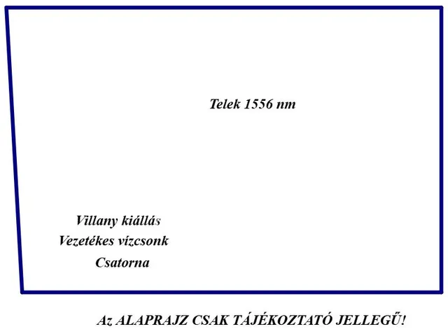 Eladó telek Kiskunfélegyháza 1556 nm