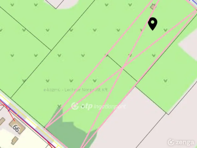 Eladó telek Kecskemét 5740 nm