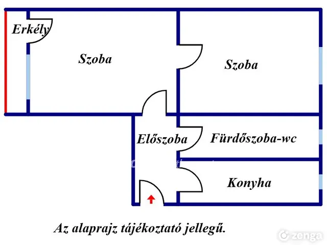 Eladó lakás Békéscsaba 55 nm