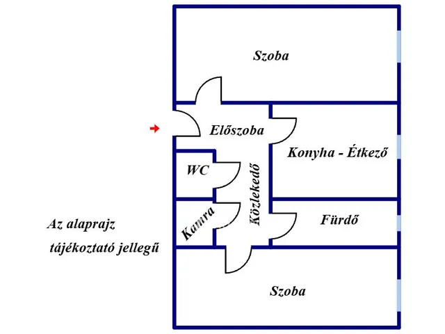 Eladó lakás Kecskemét 55 nm