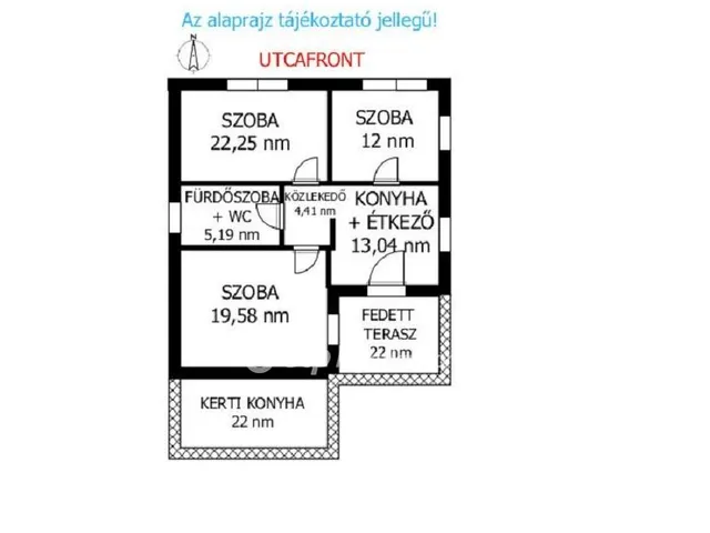 Eladó ház Abádszalók 76 nm