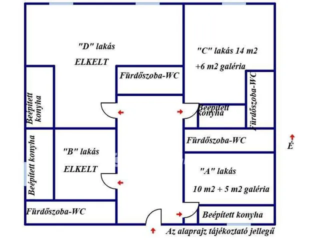 Eladó lakás Budapest VIII. kerület 10 nm