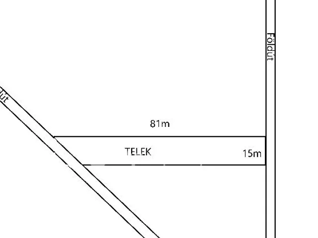Eladó telek Kistarcsa 1211 nm