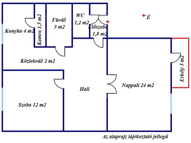 Eladó lakás Budapest XI. kerület, Szentimreváros 60 nm