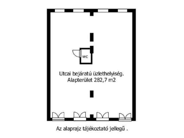 Kiadó kereskedelmi és ipari ingatlan Budapest XIV. kerület 282 nm