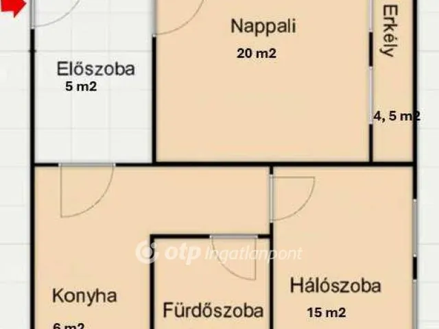 Eladó lakás Budapest IX. kerület, József Attila lakótelep 51 nm