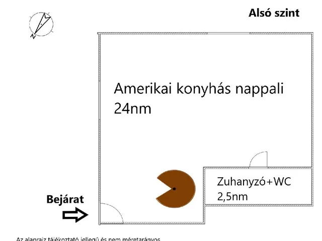 Eladó lakás Szentendre 32 nm