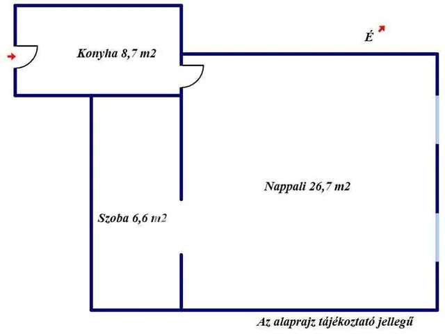 Eladó lakás Budapest XIII. kerület, Újlipótváros 42 nm