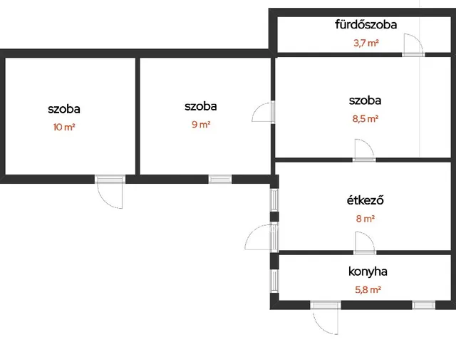 Eladó lakás Budapest XXIII. kerület 45 nm
