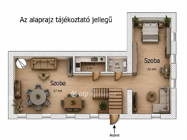 Eladó lakás Budapest VII. kerület 88 nm