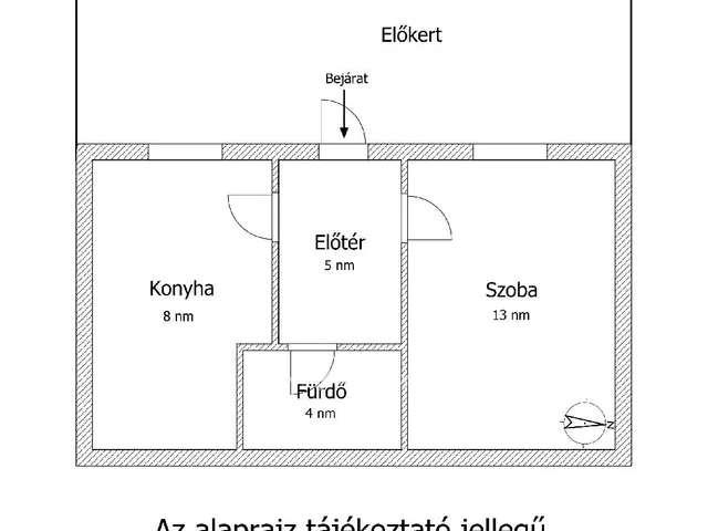 Eladó lakás Budapest I. kerület 30 nm