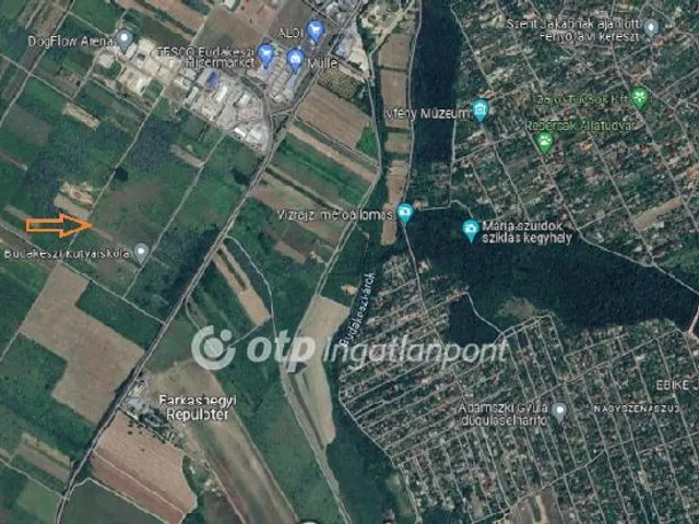 Eladó telek Budakeszi 480 nm