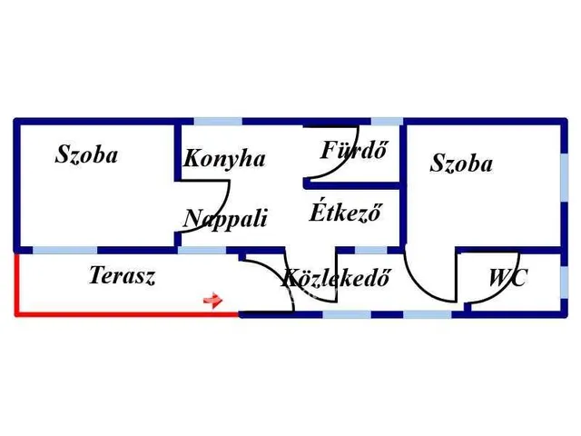 Eladó ház Kisláng, Csendes 74 nm