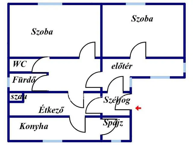 Eladó ház Hantos 87 nm