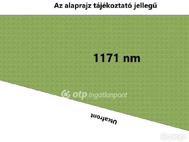 Eladó telek Balatonfőkajár 1171 nm