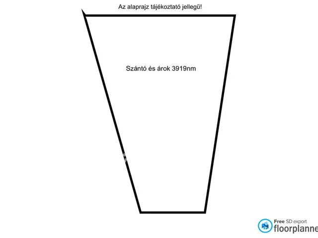 Eladó mezőgazdasági ingatlan Ordas 3919 nm