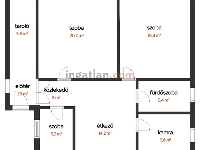 Eladó ház Solt 80 nm