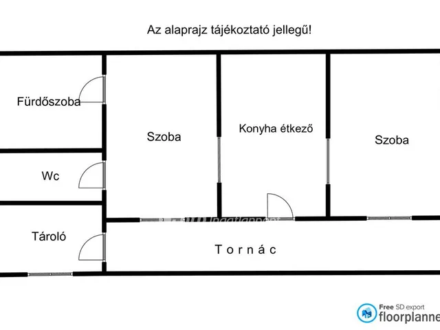 Eladó ház Tápiószentmárton 57 nm