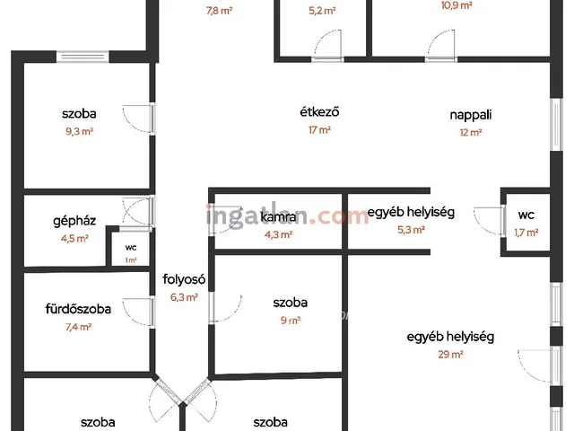Eladó ház Kiskőrös, Boltal szemben 140 nm