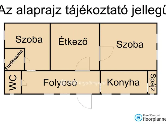 Eladó ház Szentmártonkáta, Csendes 65 nm