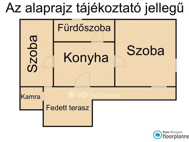 Eladó ház Pánd 45 nm
