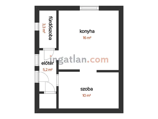 Eladó ház Kunszentmiklós 35 nm