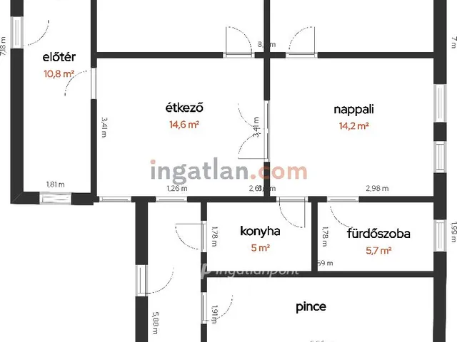 Eladó ház Kecel 86 nm