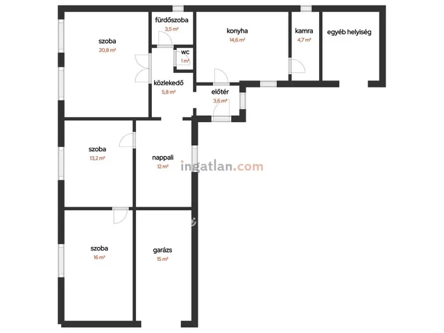 Eladó ház Kiskőrös 110 nm