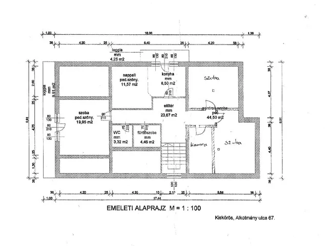 Eladó ház Kiskőrös 168 nm
