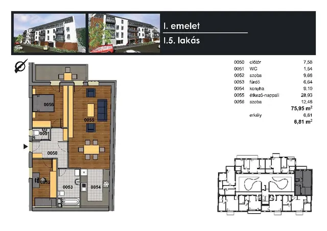 Eladó lakás Budapest XIX. kerület, Kispest 76 nm