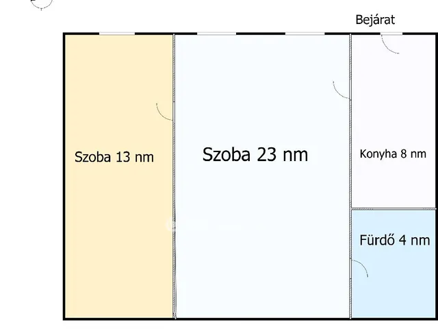 Eladó lakás Budapest VI. kerület 46 nm