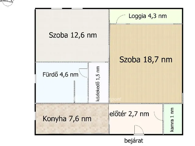 Eladó lakás Budapest XXI. kerület, Csepel Kertváros 50 nm