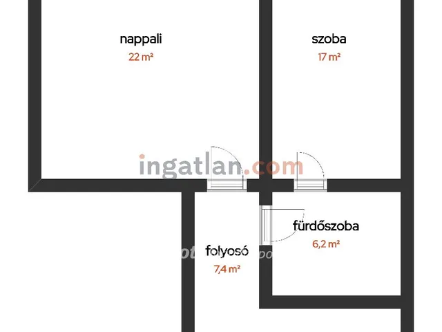 Eladó lakás Budapest XX. kerület 55 nm