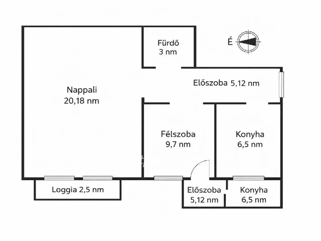 Kiadó lakás Budapest XXI. kerület 45 nm