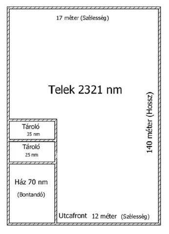 Eladó ház Tüskevár, Csendes 70 nm