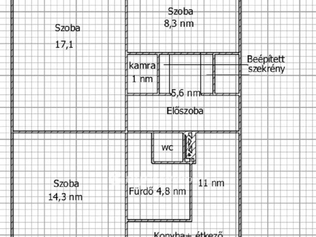 Eladó lakás Ajka 64 nm