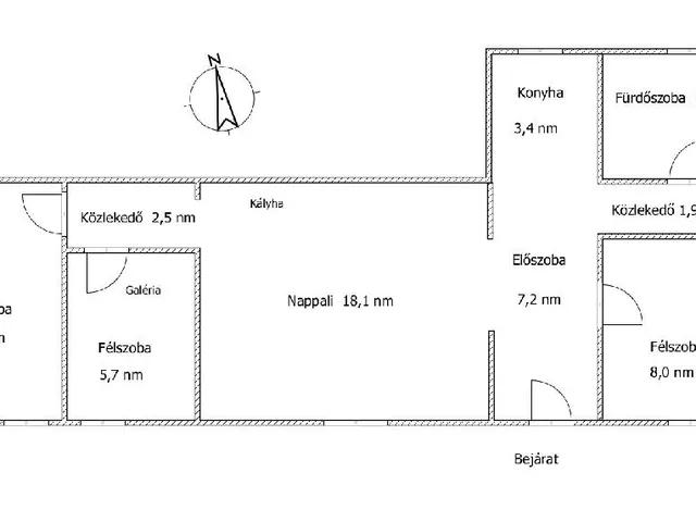 Eladó lakás Devecser 61 nm