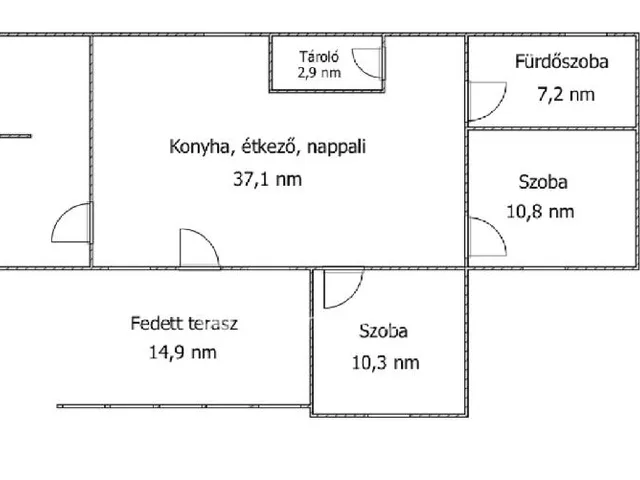 Eladó ház Somlóvásárhely 93 nm