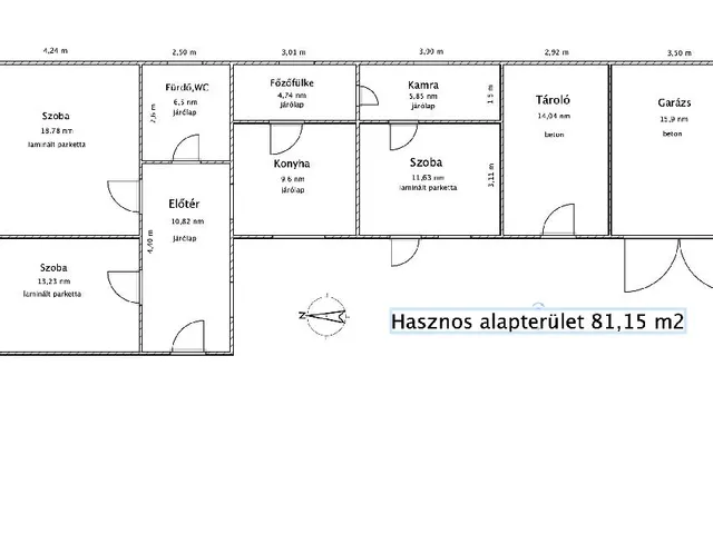 Eladó ház Nyirád 81 nm