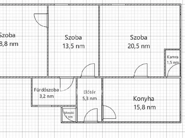 Eladó lakás Ajka 79 nm