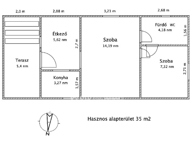 Eladó üdülő és hétvégi ház Doba 35 nm