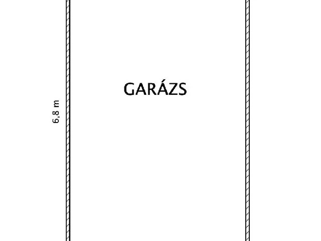 Eladó garázs Ajka 25 nm