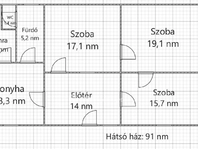 Eladó ház Jánosháza 76 nm